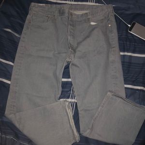 Levi 501 button fly jeans regular fit